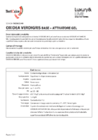 Oxidea Verdigris Base + Attivatore Gel